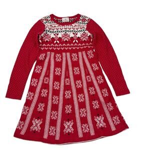 Hanna Andersson Holiday Sweater Dress